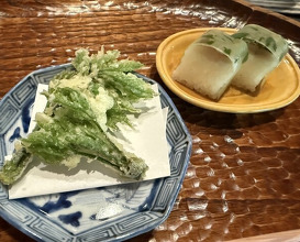 Dinner at Hirasanso