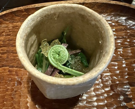 Dinner at Hirasanso