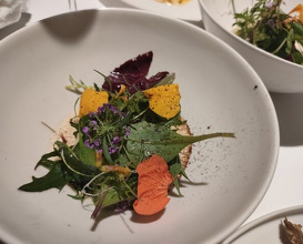 Dinner at HOMMAGE