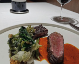 Dinner at HOMMAGE
