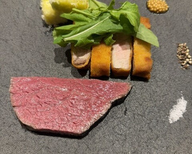 Dinner at il AOYAMA (イル アオヤマ)