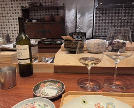 Dinner at Italiaryouri Imai