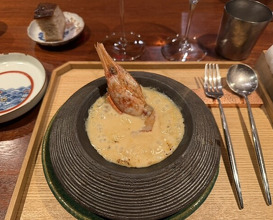 Dinner at Italiaryouri Imai