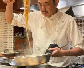 Dinner at Italiaryouri Imai