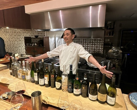 Dinner at Italiaryouri Imai