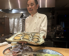 Dinner at Italiaryouri Imai