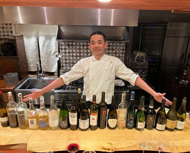 Dinner at Italiaryouri Imai