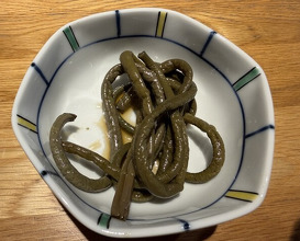 Dinner at Teuchi Soba Jiyu San (手打蕎麦 じゆうさん)