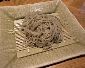 Dinner at Teuchi Soba Jiyu San (手打蕎麦 じゆうさん)