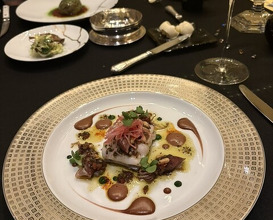 Dinner at Gastronomy Joel Robuchon (ガストロノミー ジョエル・ロブション)