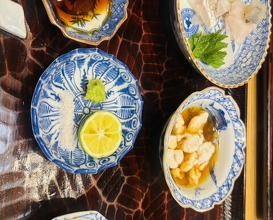 Dinner at Dogo Kaishu (道後 海舟)