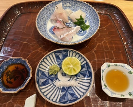 Dinner at Dogo Kaishu (道後 海舟)