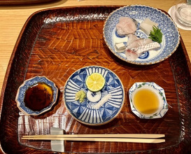 Dinner at Dogo Kaishu (道後 海舟)