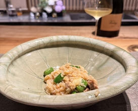 Dinner at Kaoru HIROO (Hasegawa Minoru)