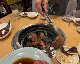 Dinner at Sumiyaki Kinryusan (炭焼 金竜山)