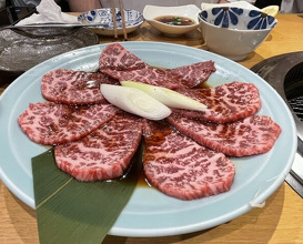 Dinner at Sumiyaki Kinryusan (炭焼 金竜山)