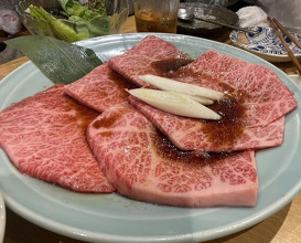Dinner at Sumiyaki Kinryusan (炭焼 金竜山)