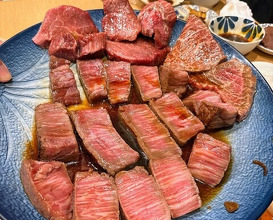 Dinner at Sumiyaki Kinryusan (炭焼 金竜山)