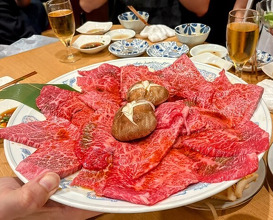 Dinner at Sumiyaki Kinryusan (炭焼 金竜山)
