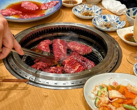 Dinner at Sumiyaki Kinryusan (炭焼 金竜山)