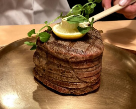 Dinner at Steak House Kitchen Ribbon (ステーキハウス キッチンリボン)