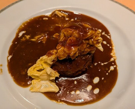 Dinner at Steak House Kitchen Ribbon (ステーキハウス キッチンリボン)
