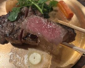 Dinner at Steak House Kitchen Ribbon (ステーキハウス キッチンリボン)