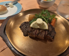 Dinner at Steak House Kitchen Ribbon (ステーキハウス キッチンリボン)