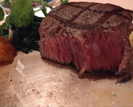 Dinner at Steak House Kitchen Ribbon (ステーキハウス キッチンリボン)