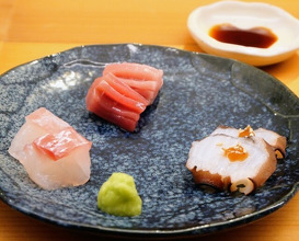 Dinner at Takanobashi Kiyotan (鷹ノ橋　清耽)