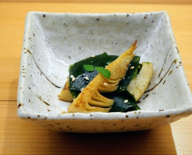 Dinner at Takanobashi Kiyotan (鷹ノ橋　清耽)