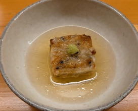 Dinner at Takanobashi Kiyotan (鷹ノ橋　清耽)
