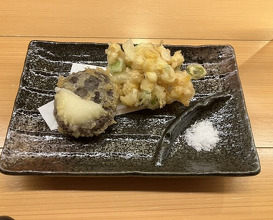 Dinner at Takanobashi Kiyotan (鷹ノ橋　清耽)