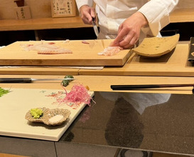 Dinner at Sushi Kizuna (鮓 きずな)