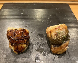 Dinner at Koban Zushi Tanagura (小判寿司 棚倉)