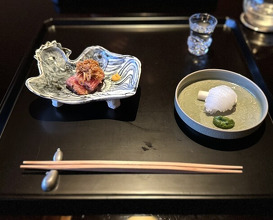 Dinner at Kodaiji Wakuden