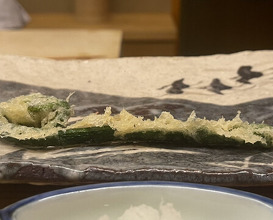 Dinner at Tempura Koizumi (天ぷら 小泉)