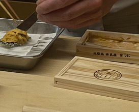 Dinner at Tempura Koizumi (天ぷら 小泉)