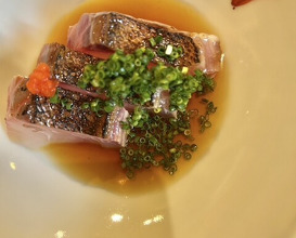 Dinner at Japanese cuisine Komatsu (日本料理こまつ)
