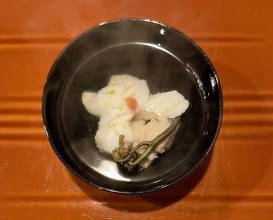 Dinner at Tsunokamizaka Koshiba (津の守坂 小柴)