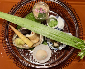 Dinner at Tsunokamizaka Koshiba (津の守坂 小柴)
