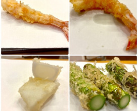 Dinner at Tempura Kuruma