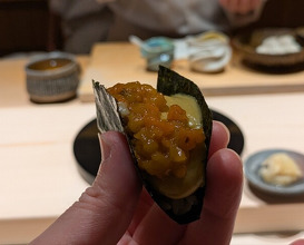 Dinner at Kurumasushi