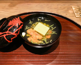 Dinner at Kyoaji Motoi (京味 もと井)