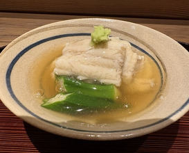 Dinner at Kyoaji Motoi (京味 もと井)