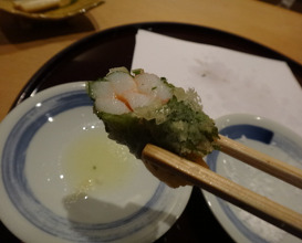 Dinner at Tempura Kyoboshi (天ぷら 京星)