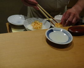 Dinner at Tempura Kyoboshi (天ぷら 京星)