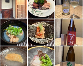Dinner at Kyotenjin Noguchi (京天神 野口)