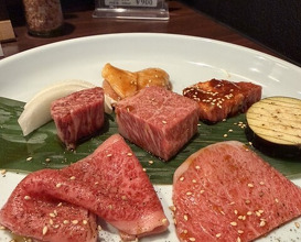 Dinner at Sumibi Yakiniku Kyuu (炭火焼肉 久)