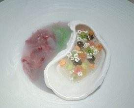 Dinner at Ginza L'ecrin